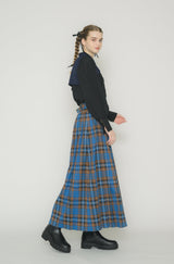 layered pin tuck blouse