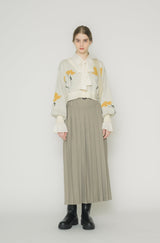 original flower knit cardigan