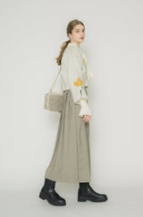 original flower knit cardigan