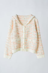 mix tweed sailor jacket