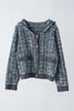 mix tweed sailor jacket