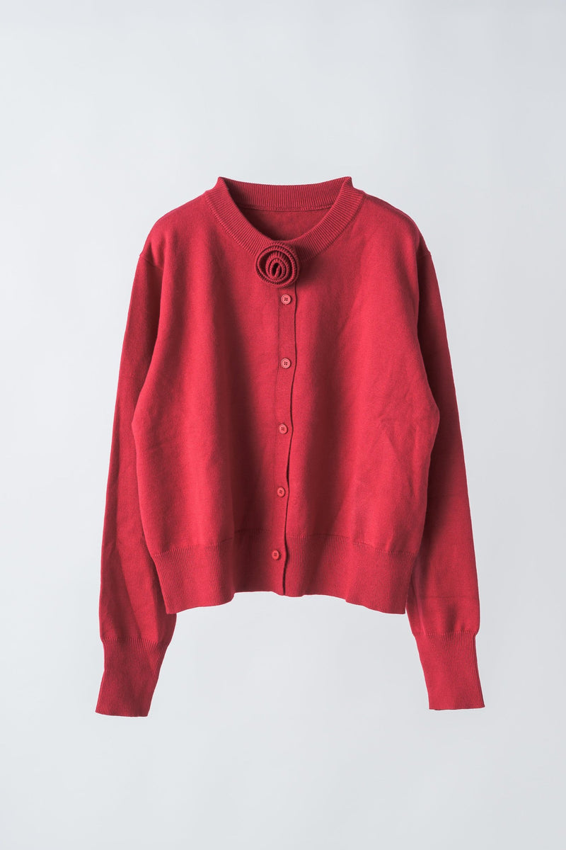 rose basic cardigan