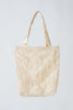 lace rose satin bag