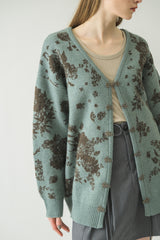 flower china cardigan