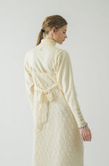 ribbon fringe cami dress