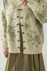 flower china cardigan