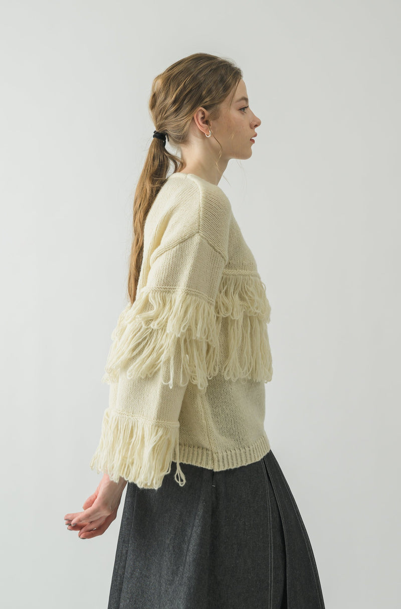 fringe loose knit