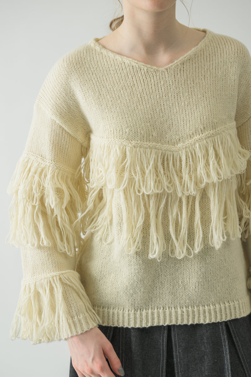 fringe loose knit