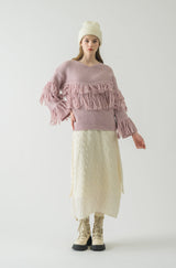 fringe loose knit
