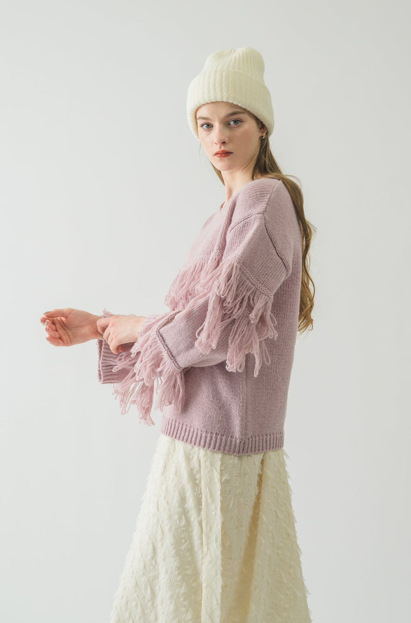 fringe loose knit