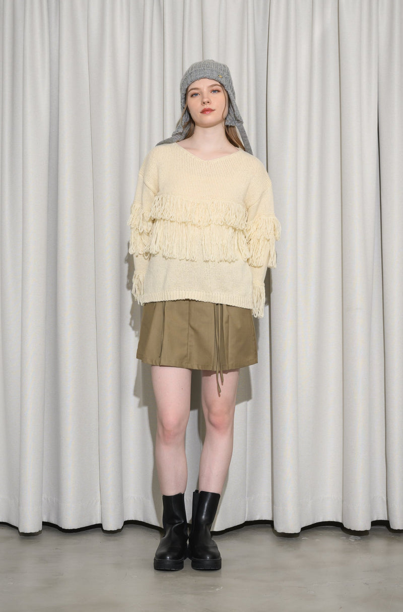fringe loose knit