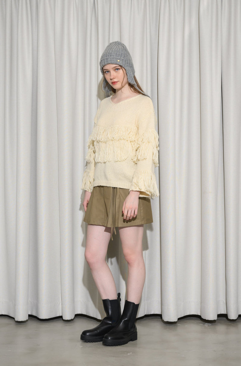 fringe loose knit