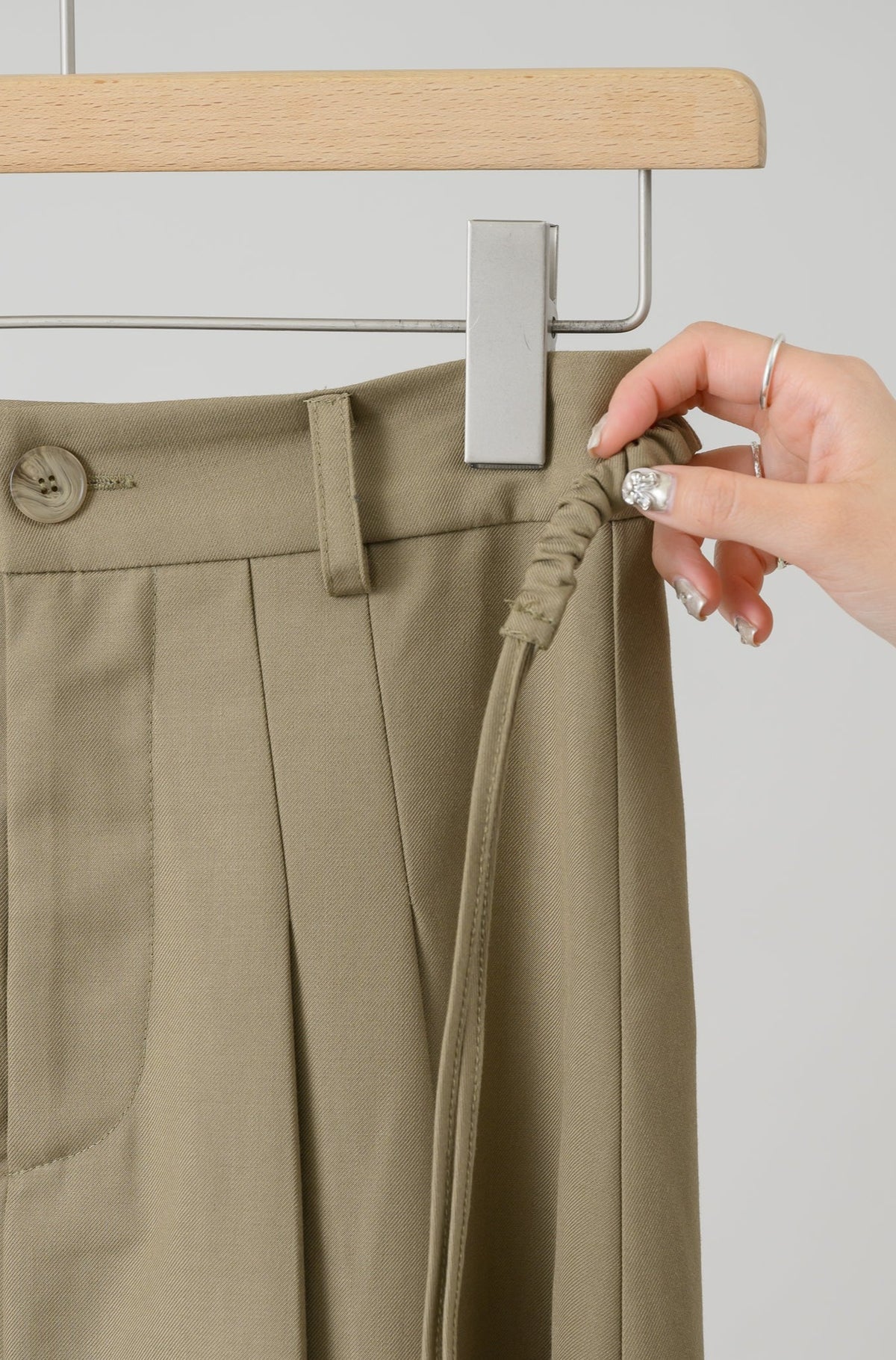 2way ribbon belt mini skirt – idem