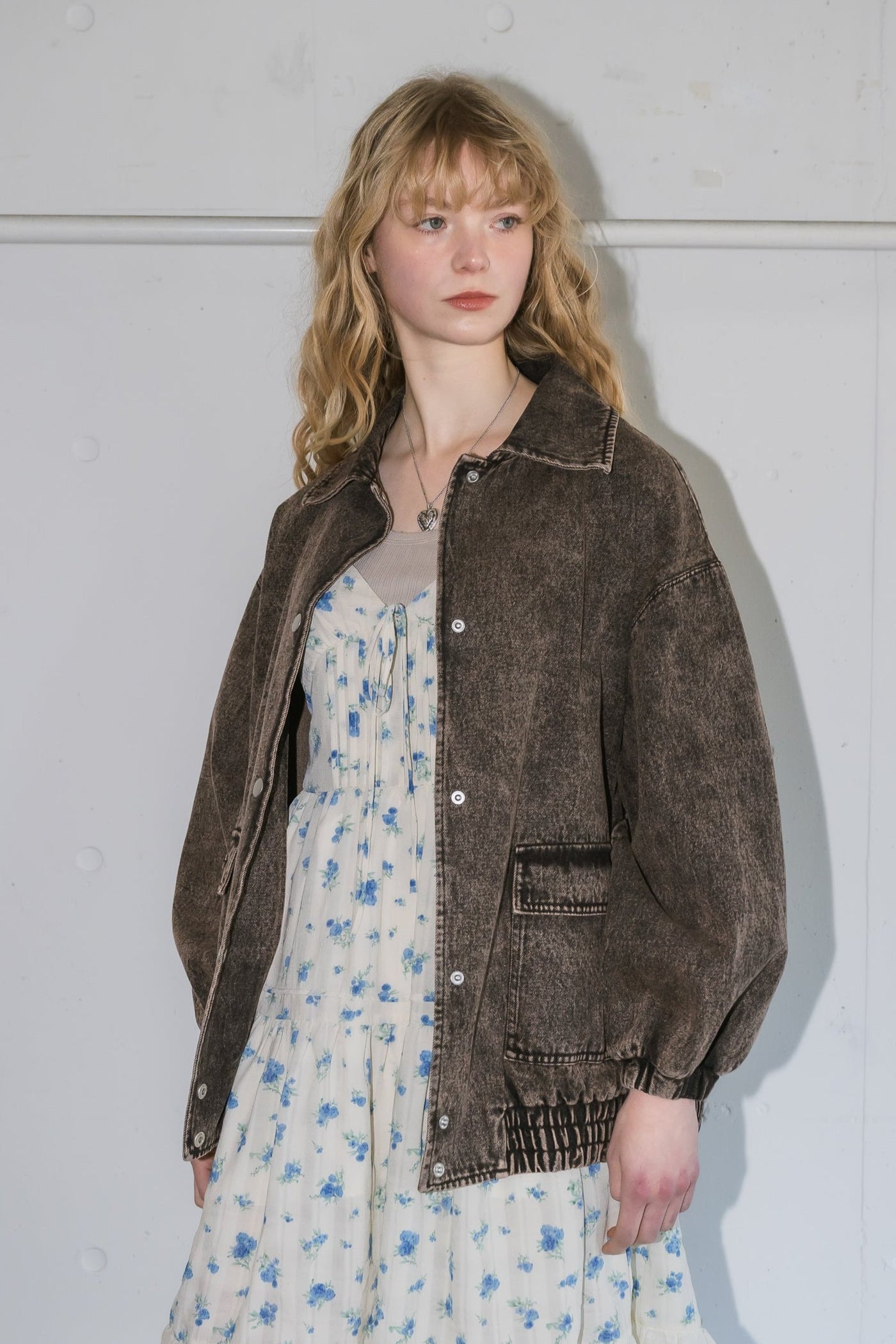 loose denim jacket – idem