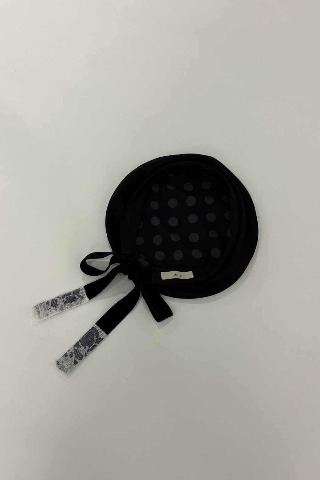 lace ribbon romantic beret