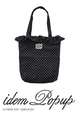 ノベルティ"dot frill tote bag"& 500円クーポン付