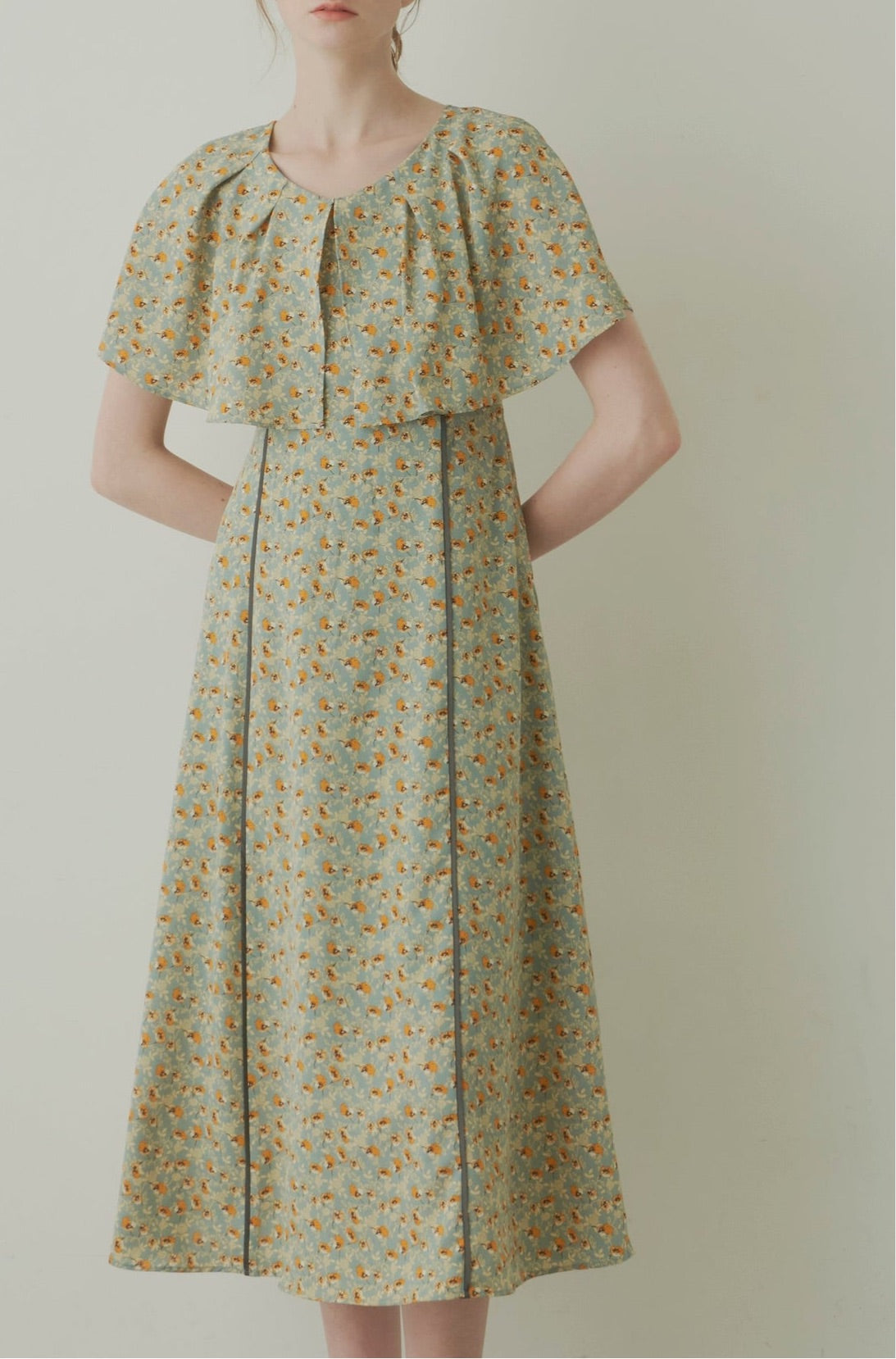 elegant flower onepiece