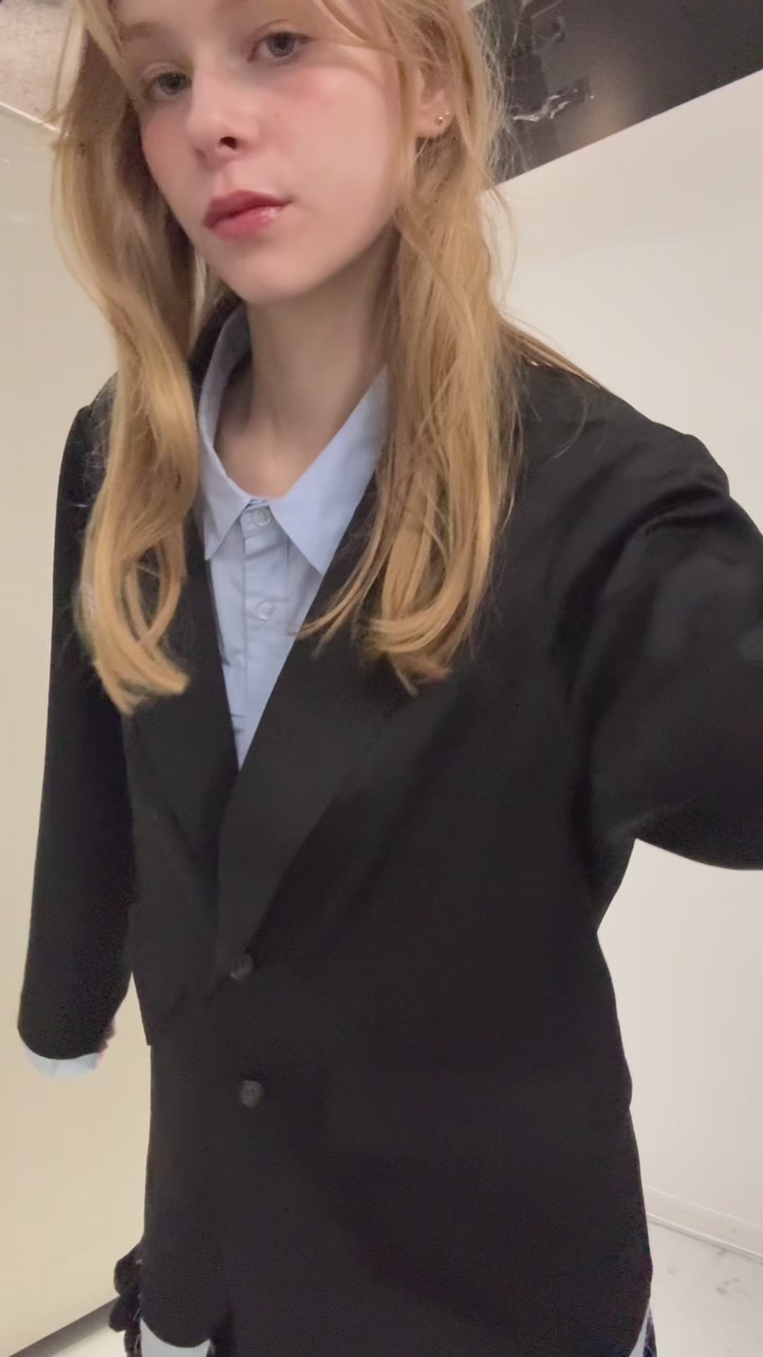 oversized layered jacket