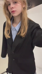 oversized layered jacket