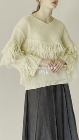 fringe loose knit