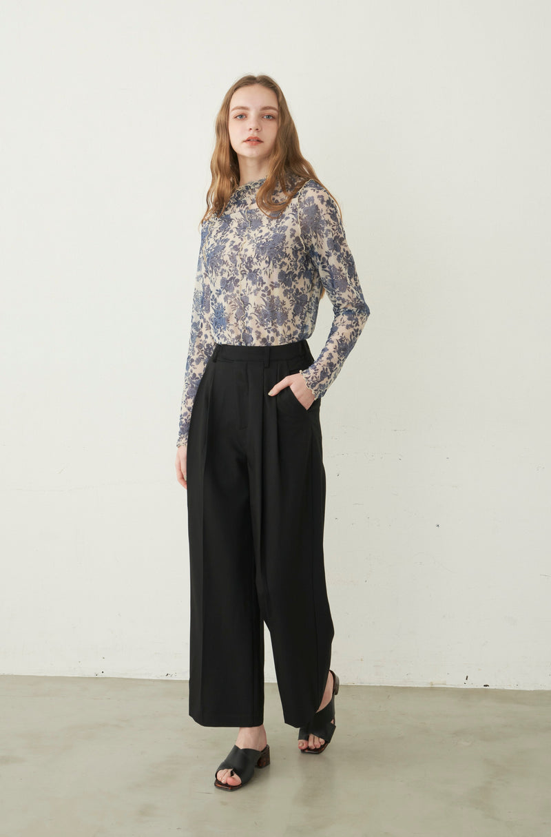 tuck wide pants – idem