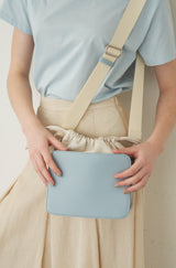 bicolor drawstring bag