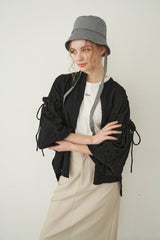 poco poco volume sleeve blouse