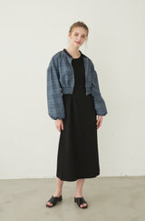 check short blouson