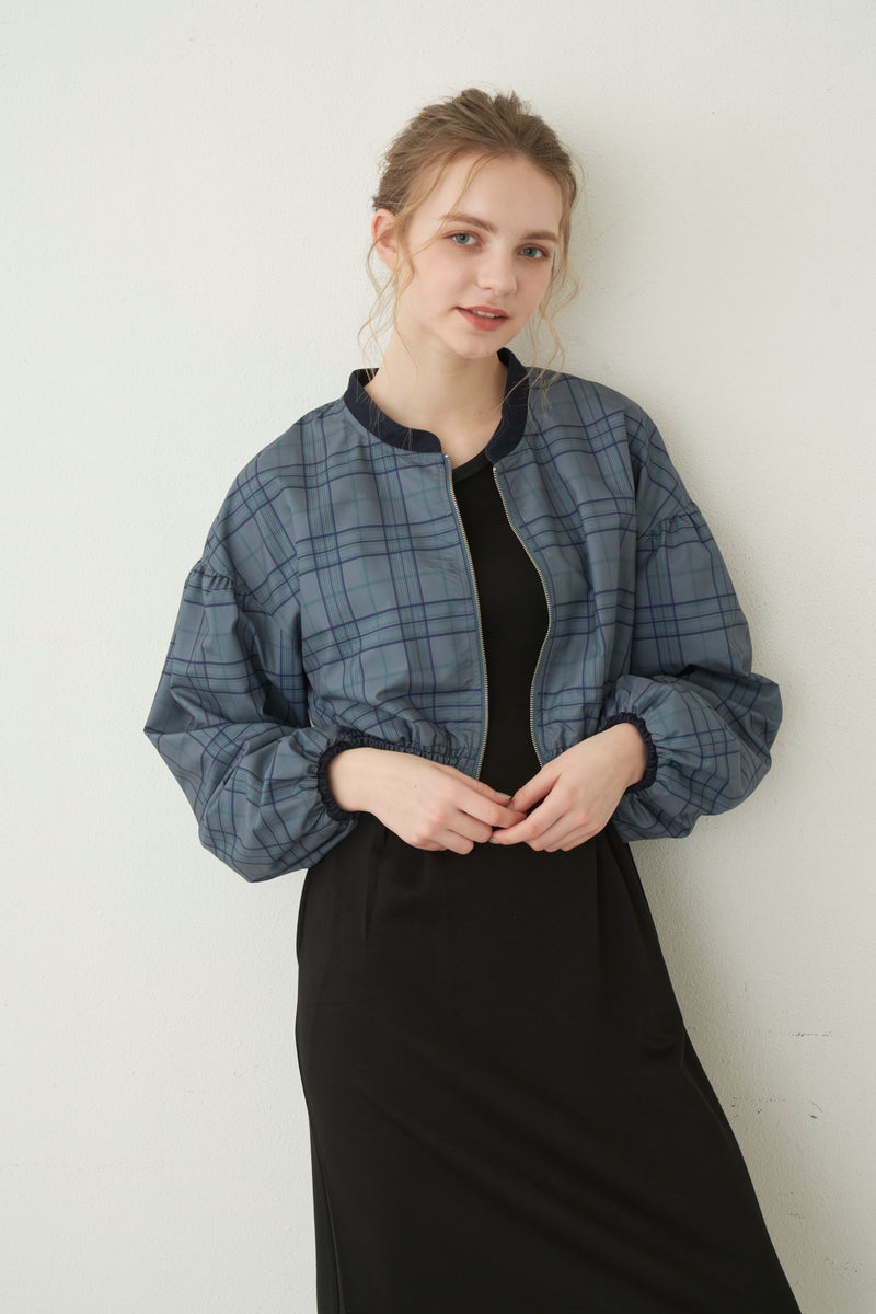 check short blouson