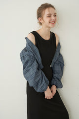 check short blouson