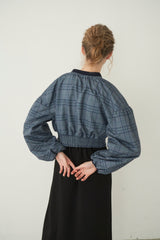 check short blouson