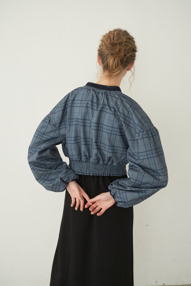 check short blouson