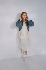 check short blouson