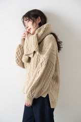 idem made in Japan knit muffler