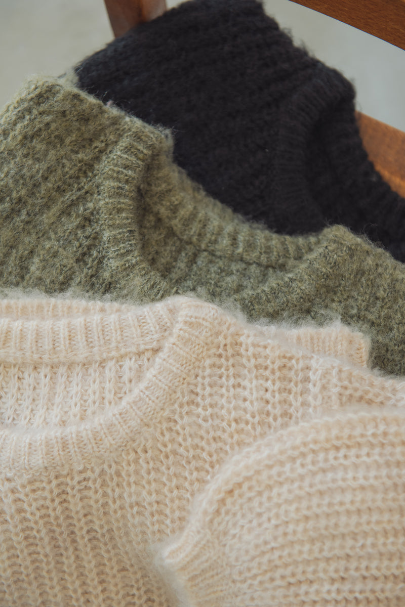 arm warmer mohair knit