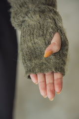 arm warmer mohair knit