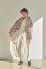 check short blouson
