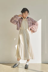 check short blouson