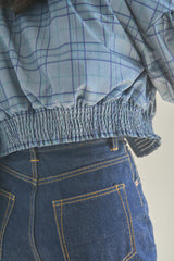 check short blouson