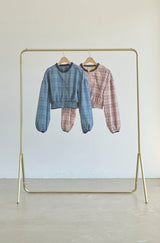 check short blouson