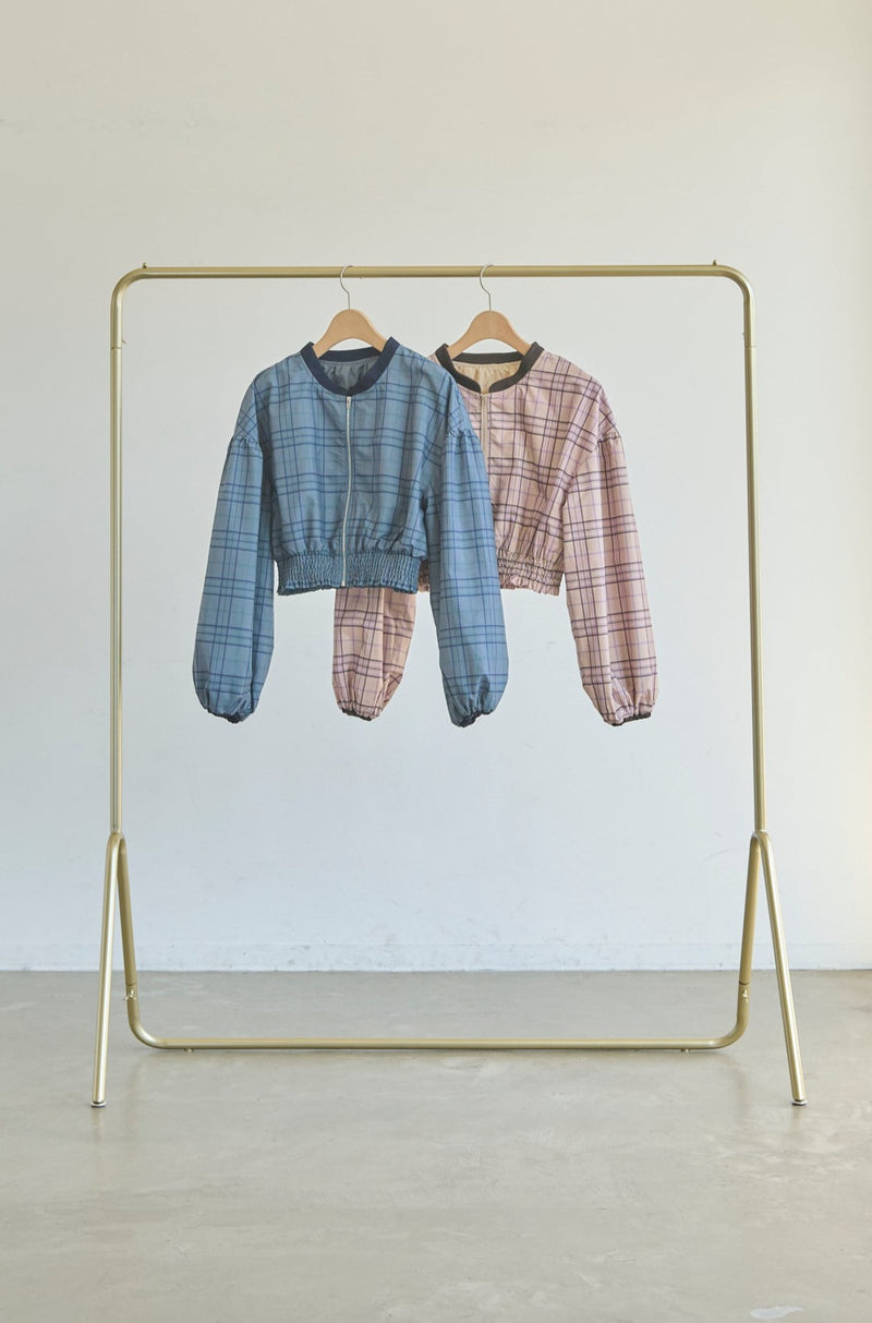 check short blouson