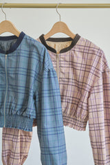 check short blouson