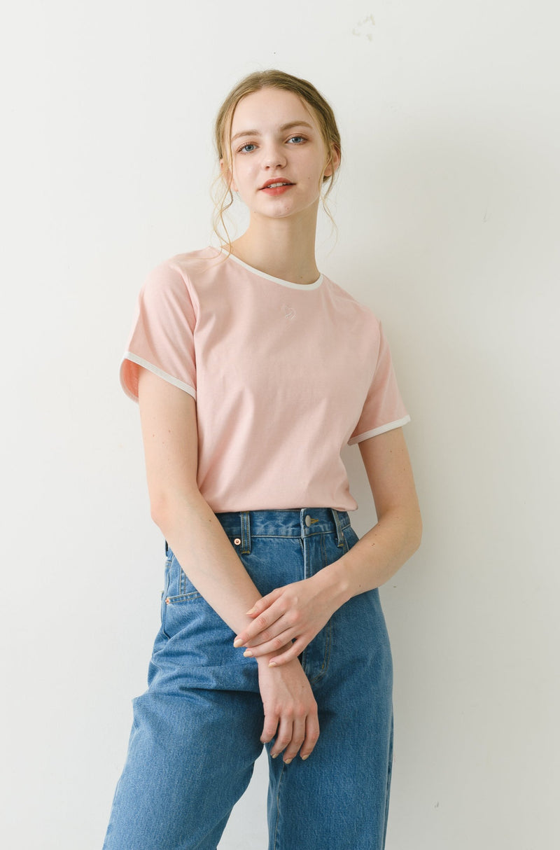 idem heart piping T-shirt