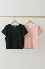 idem heart piping T-shirt