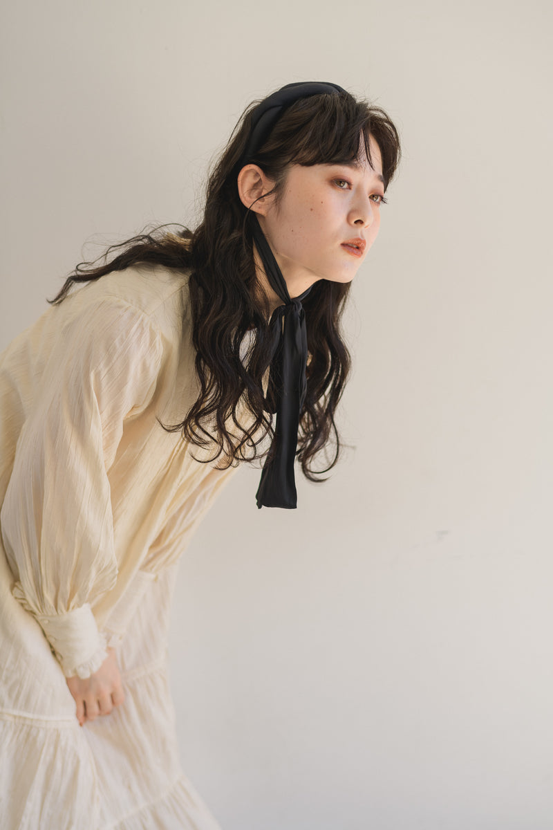 【LE VERNIS】リボンクロスヘアバンド