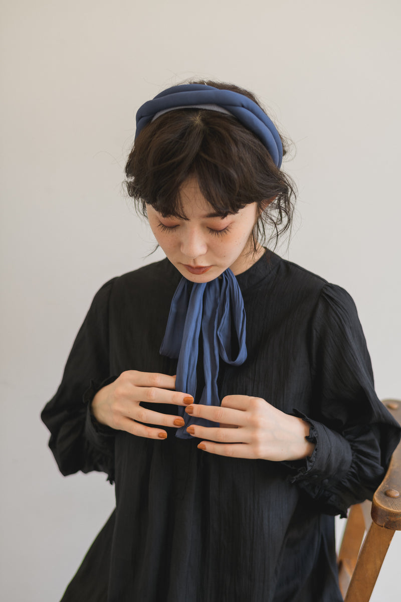 【LE VERNIS】リボンクロスヘアバンド