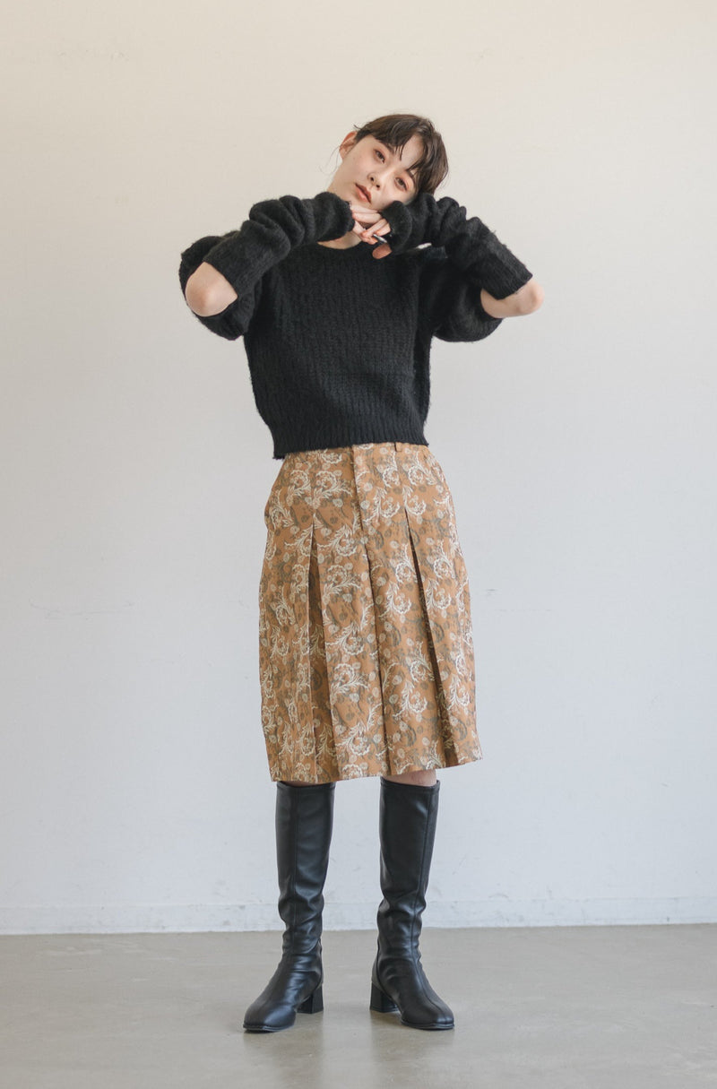 arm warmer mohair knit