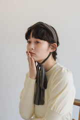 【LE VERNIS】リボンクロスヘアバンド