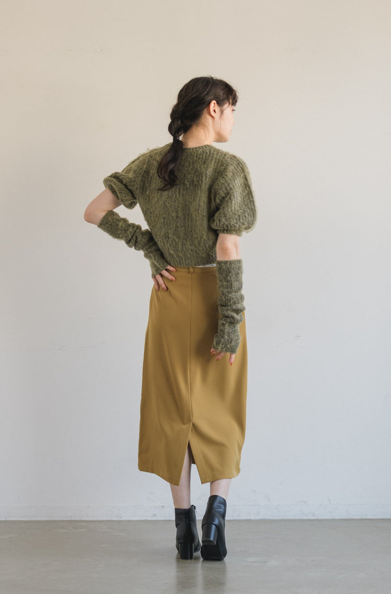 arm warmer mohair knit