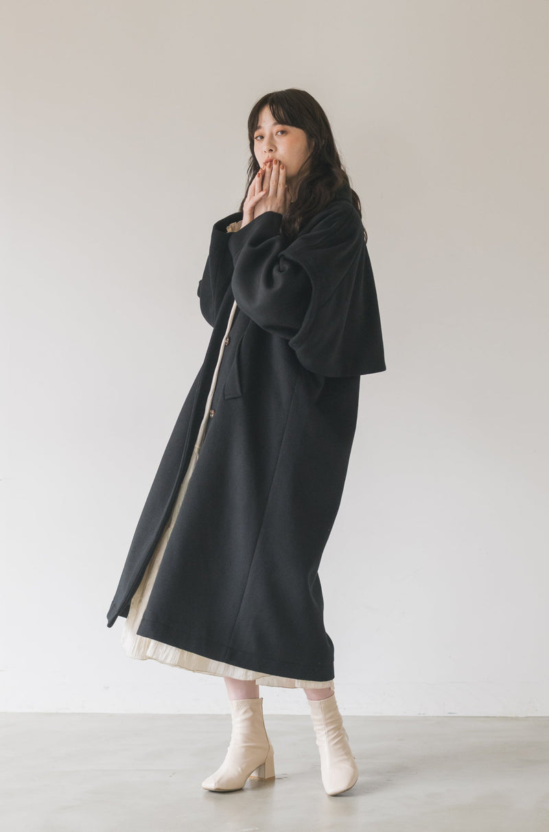 2way long wool coat – idem